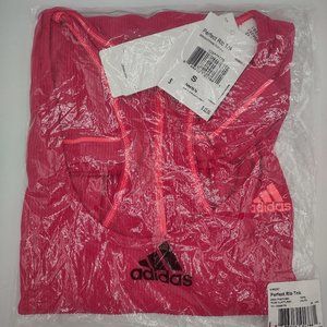 Adidas Perfect Rib racerback tank top - Size Small - BRAND NEW